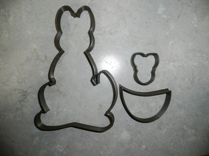 Kangaroo With Pouch And Baby Joey 3 Pieces Cookie Cutter Made In USA PR2978