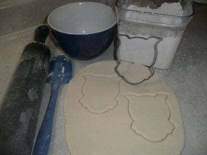 Owl Nocturnal Bird Of Prey Symbol Wisdom Animal Cookie Cutter Made In USA PR2983