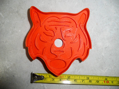 Tiger Face With Stripes Largest Feline Predator Cookie Cutter Made In USA PR2172