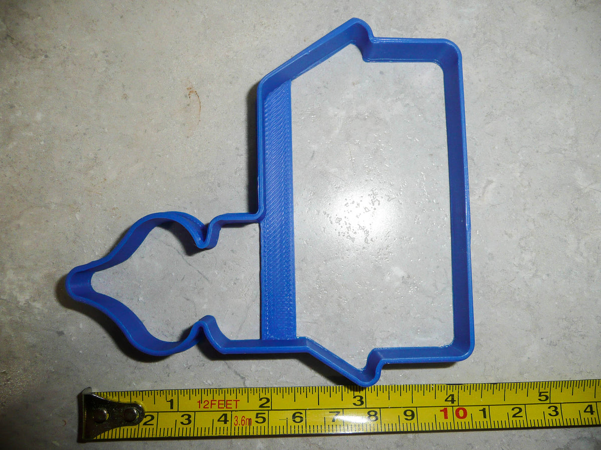 House Outline Onion Dome Steeple Roof 4 Inch Cookie Cutter Made In USA PR3081