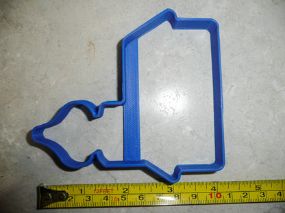 House Outline Onion Dome Steeple Roof 4 Inch Cookie Cutter Made In USA PR3081