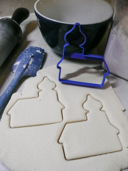 House Outline Onion Dome Steeple Roof 4 Inch Cookie Cutter Made In USA PR3081