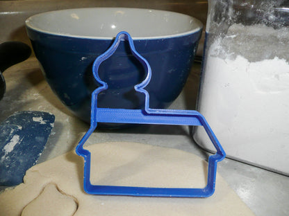 House Outline Onion Dome Steeple Roof 4 Inch Cookie Cutter Made In USA PR3081