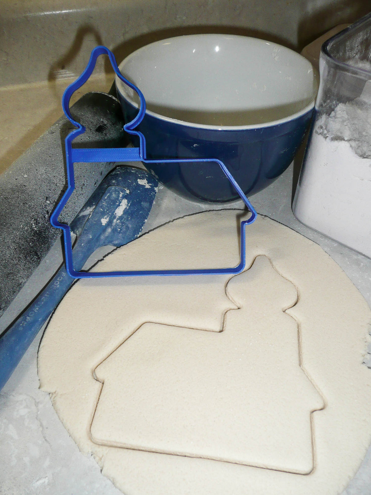 House Outline Onion Dome Steeple Roof 6 Inch Cookie Cutter Made In USA PR3082