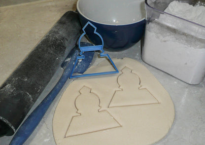 Church Outline Onion Dome Steeple 4 Inch Cookie Cutter Made In USA PR3083