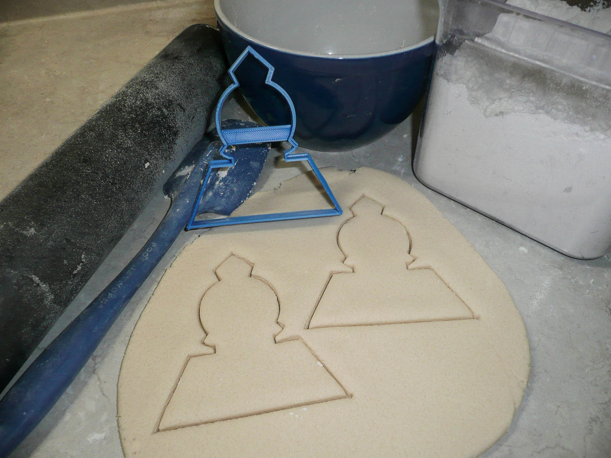 Church Outline Onion Dome Steeple 4 Inch Cookie Cutter Made In USA PR3083