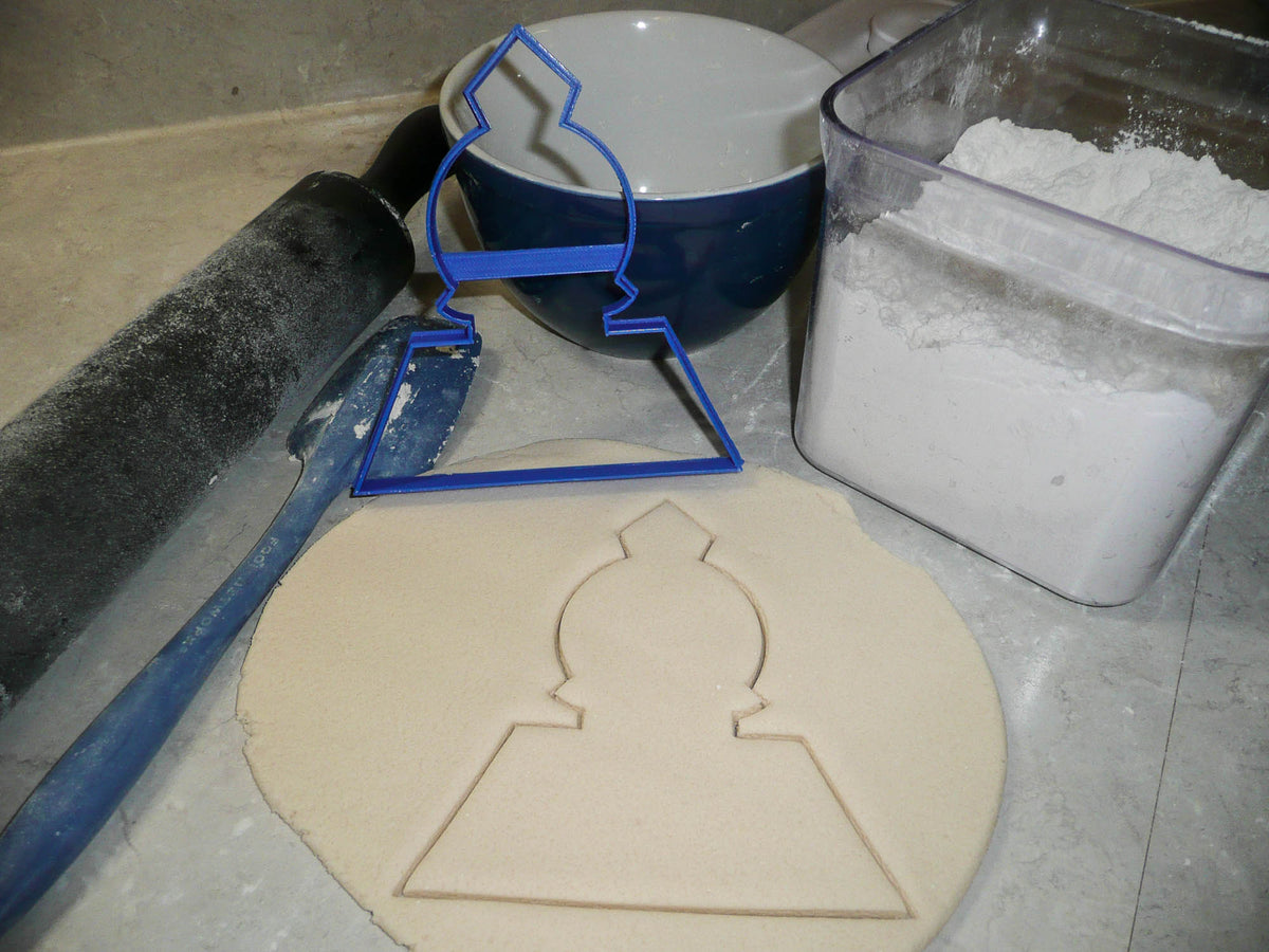 Church Outline Onion Dome Steeple 6 Inch Cookie Cutter Made In USA PR3084