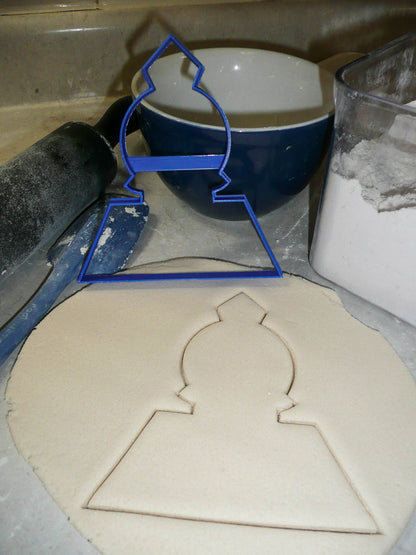 Church Outline Onion Dome Steeple 6 Inch Cookie Cutter Made In USA PR3084