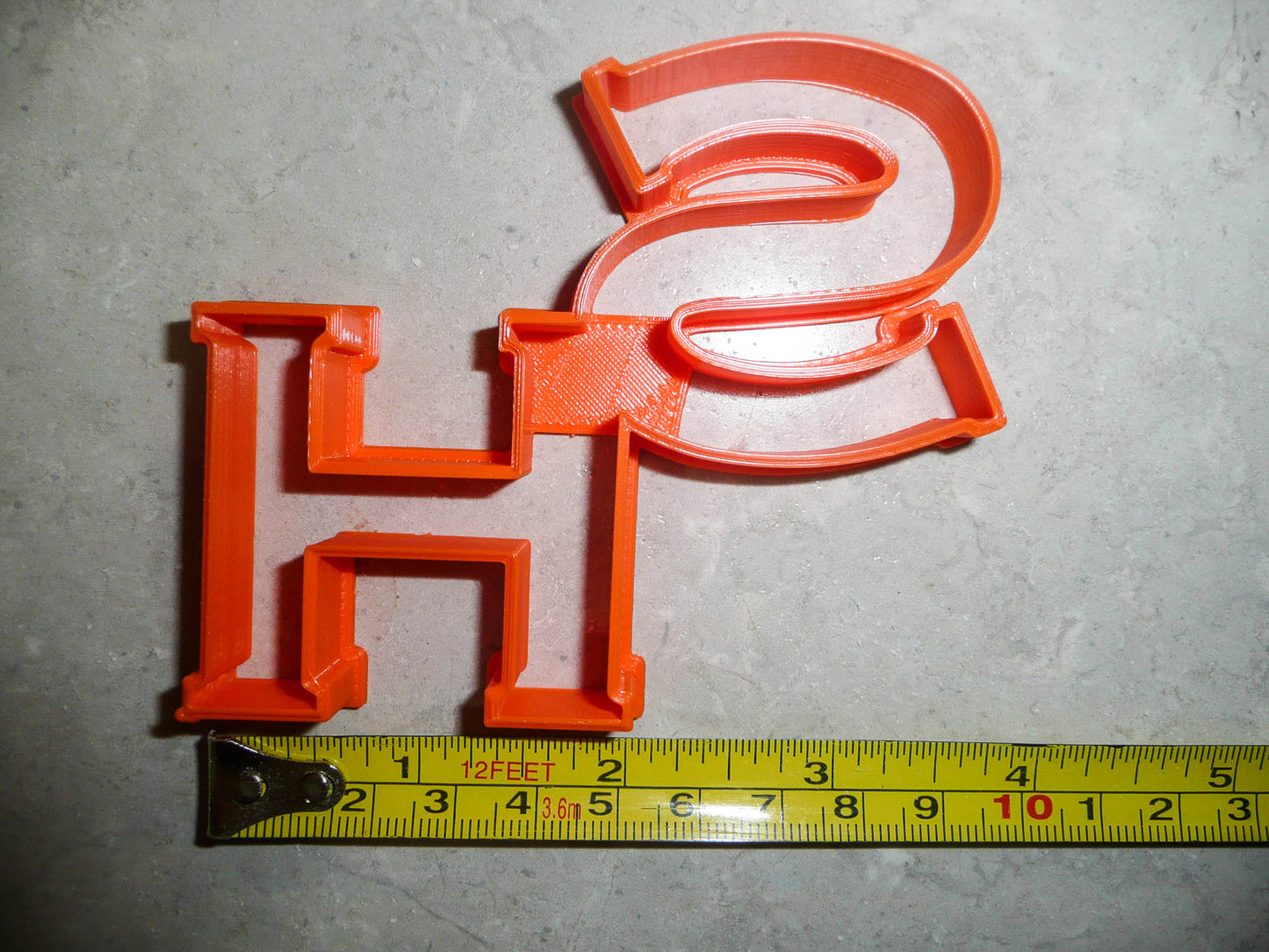 Sam Houston State Texas University SH Letters Cookie Cutter Made In USA PR2838
