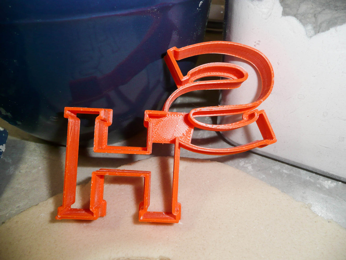 Sam Houston State Texas University SH Letters Cookie Cutter Made In USA PR2838