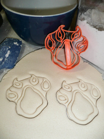 Sam Houston State University Bearkat Paw Cookie Cutter Made In USA PR2839
