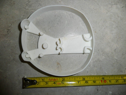 Polar Bear Round Ball Puffy Cute Animal Cookie Cutter Made In USA PR2469
