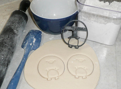 Penguin Round Ball Puffy Cute Animal Cookie Cutter Made In USA PR2470