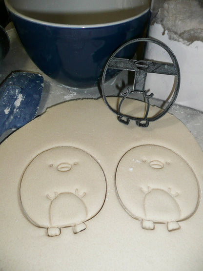 Penguin Round Ball Puffy Cute Animal Cookie Cutter Made In USA PR2470