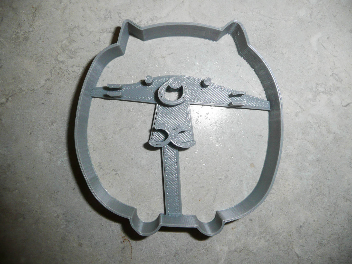 Cat Kitty Kitten Round Ball Puffy Cute Animal Cookie Cutter Made In USA PR2471
