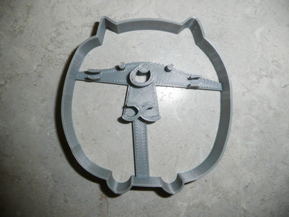 Cat Kitty Kitten Round Ball Puffy Cute Animal Cookie Cutter Made In USA PR2471