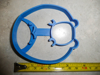 Whale Round Ball Puffy Cute Ocean Animal Cookie Cutter Made In USA PR2473