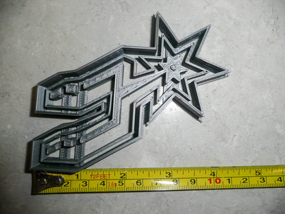 San Antonio Spurs Basketball Team Cookie Cutter Made In USA PR2745