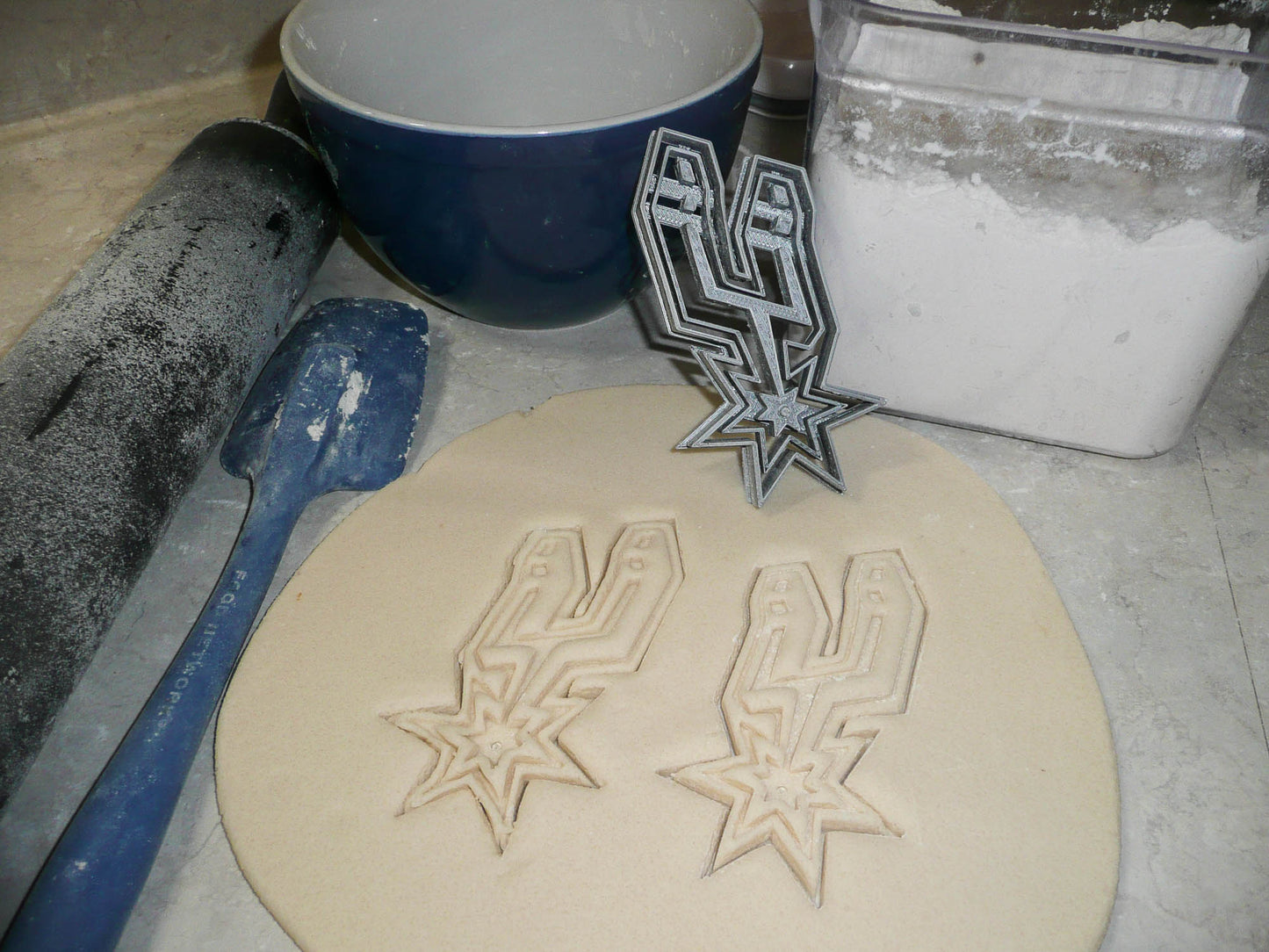 San Antonio Spurs Basketball Team Cookie Cutter Made In USA PR2745