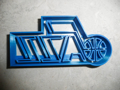 Utah Jazz Basketball Team Athletics Cookie Cutter Made In USA PR2755