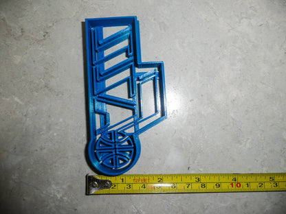 Utah Jazz Basketball Team Athletics Cookie Cutter Made In USA PR2755