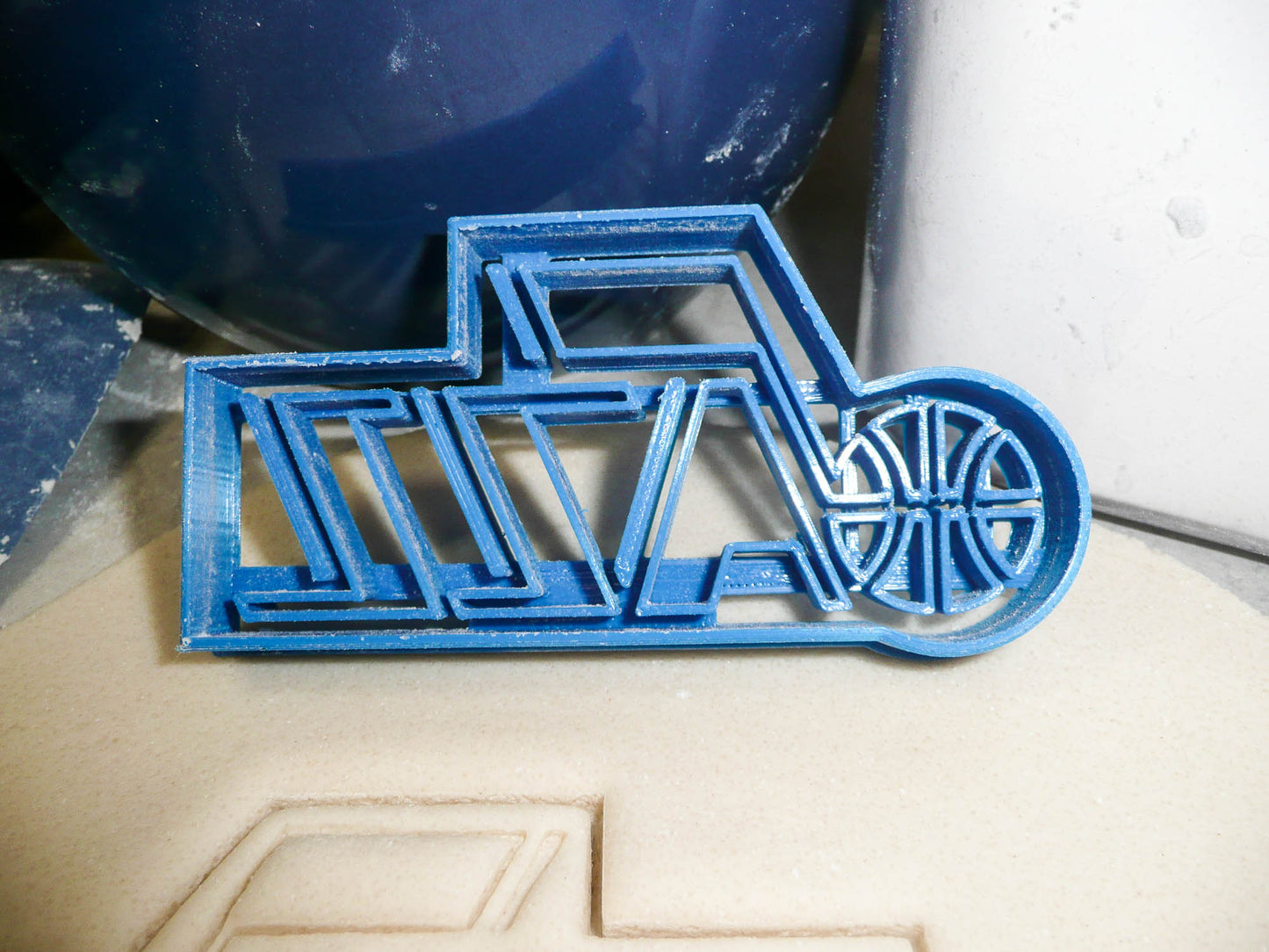 Utah Jazz Basketball Team Athletics Cookie Cutter Made In USA PR2755