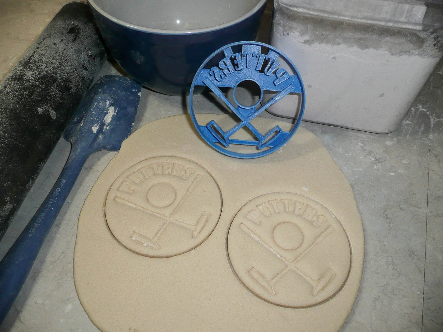 Putters Golf Club Boy Baby Shower Gender Reveal Cookie Cutter Made In USA PR3026