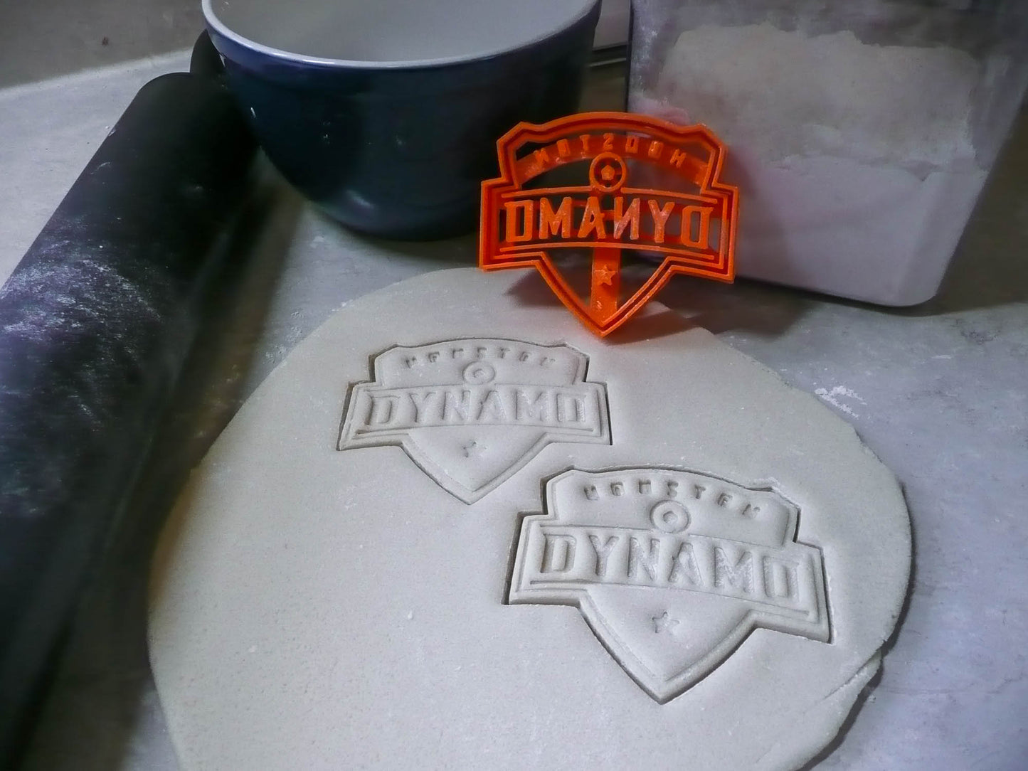 Houston Dynamo Dynamos Soccer Club Team Sport Cookie Cutter Made In USA PR2956