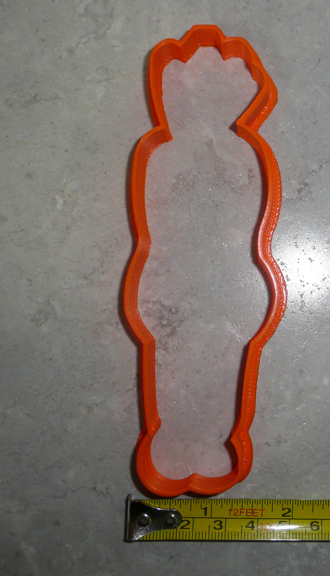 Carrot Costume Outline Dress Up Halloween Cookie Cutter Made In USA PR2988