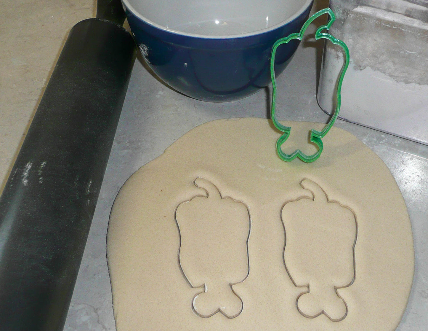 Bell Pepper Costume Outline Dress Up Halloween Cookie Cutter Made In USA PR2989