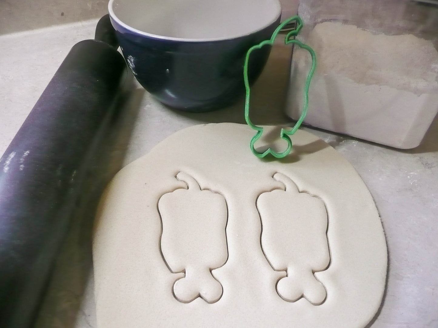 Bell Pepper Costume Outline Dress Up Halloween Cookie Cutter Made In USA PR2989