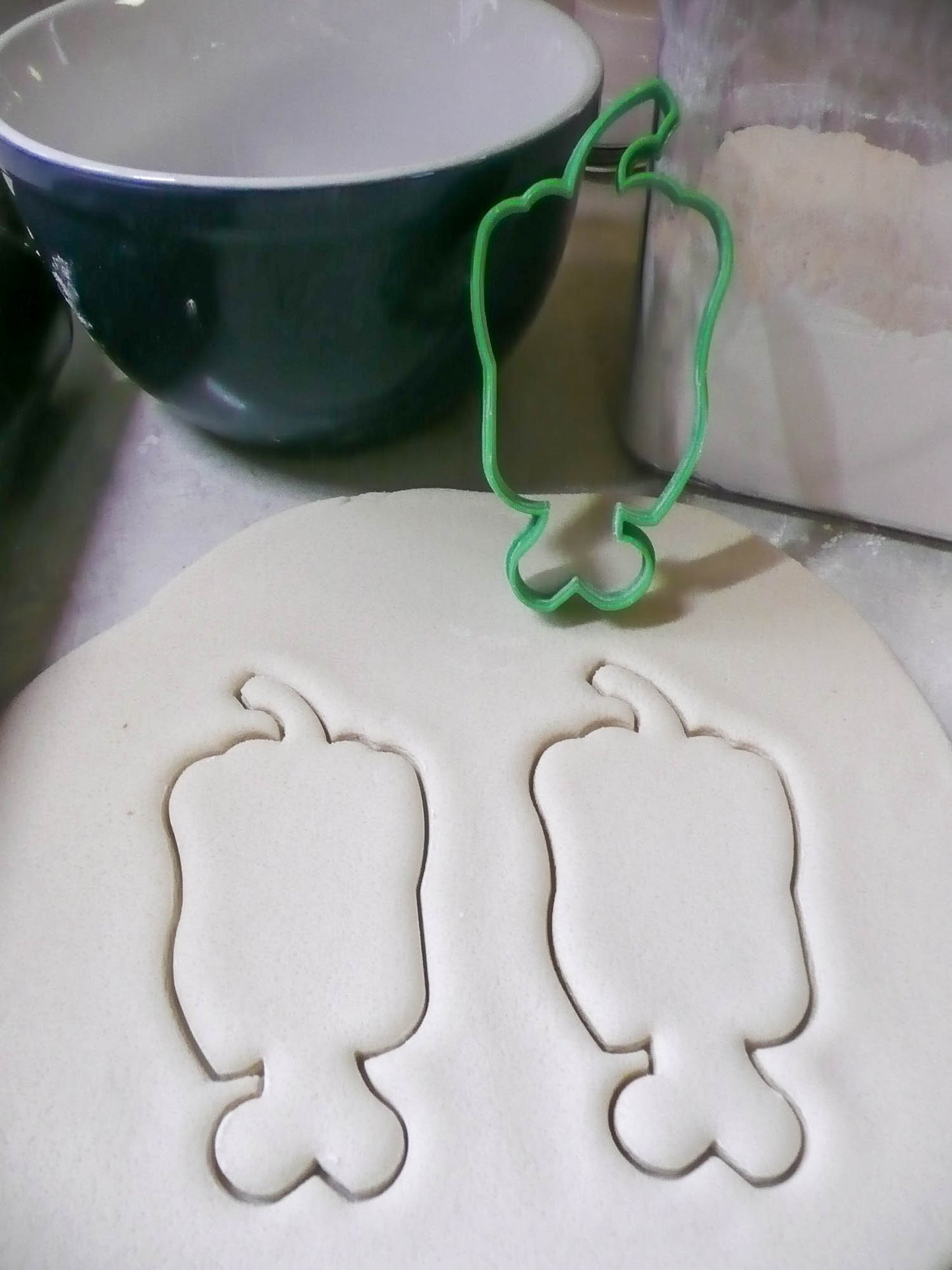 Bell Pepper Costume Outline Dress Up Halloween Cookie Cutter Made In USA PR2989