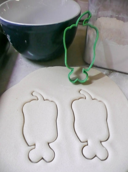 Bell Pepper Costume Outline Dress Up Halloween Cookie Cutter Made In USA PR2989