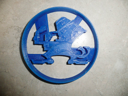 Notre Dame Fighting Irish Leprechaun Sports Cookie Cutter Made In USA PR3011