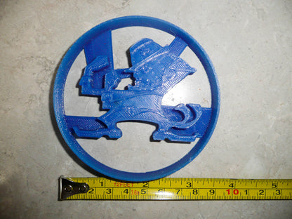 Notre Dame Fighting Irish Leprechaun Sports Cookie Cutter Made In USA PR3011