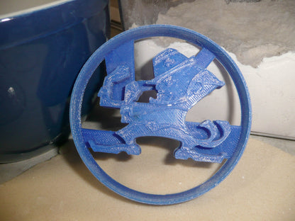 Notre Dame Fighting Irish Leprechaun Sports Cookie Cutter Made In USA PR3011