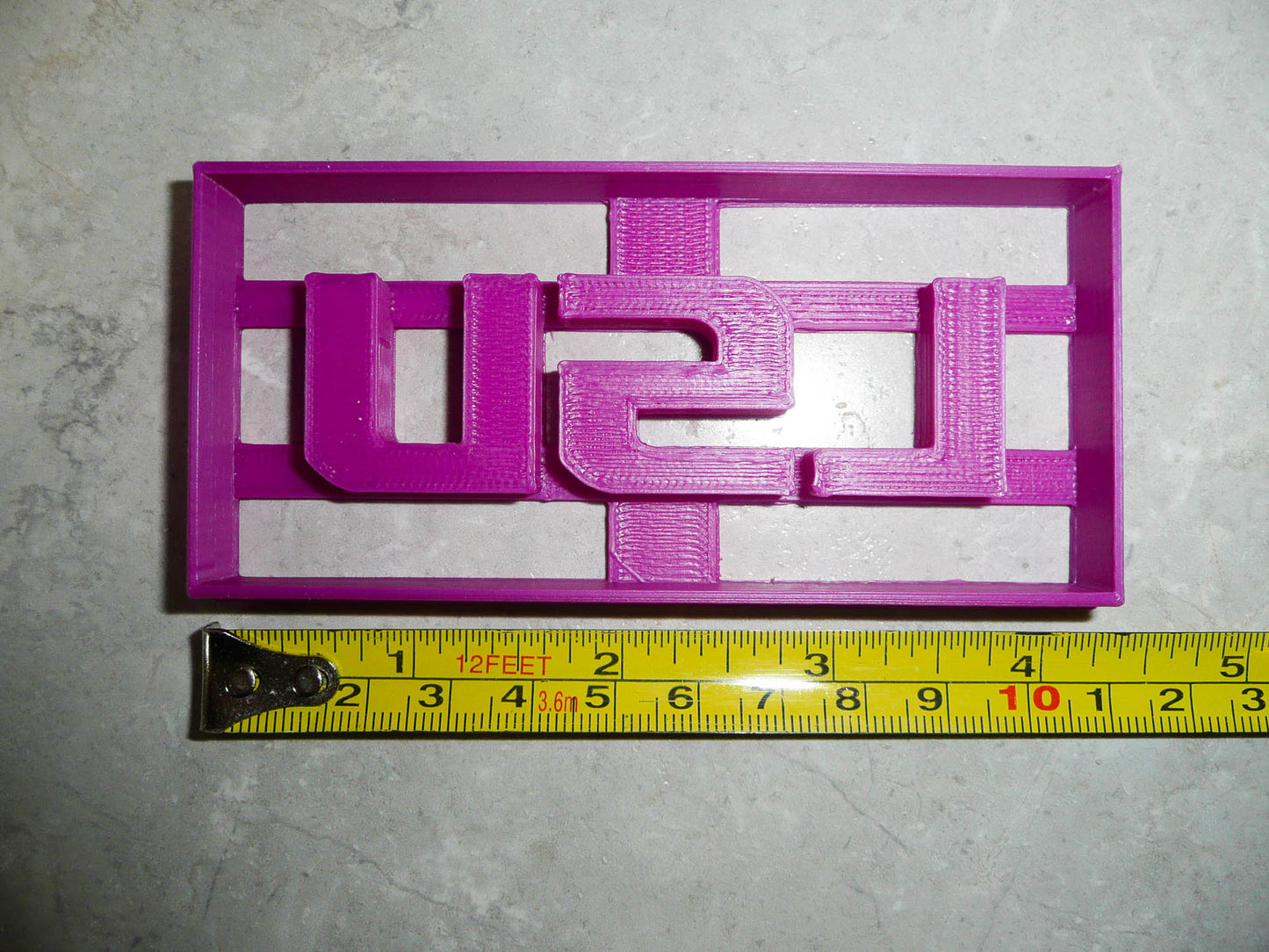 Louisiana State University LSU Letters Sports Cookie Cutter Made In USA PR3040