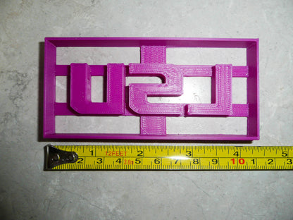 Louisiana State University LSU Letters Sports Cookie Cutter Made In USA PR3040
