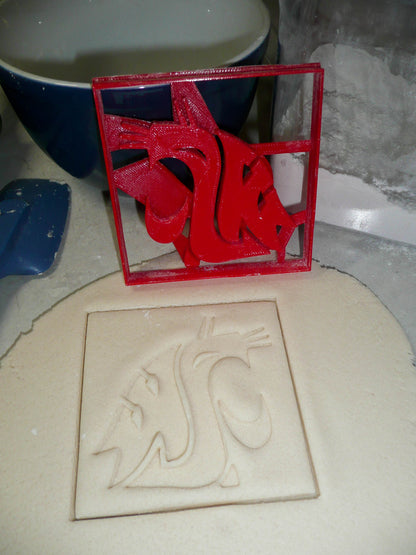 Washington State University Cougars Athletics Cookie Cutter Made In USA PR3016