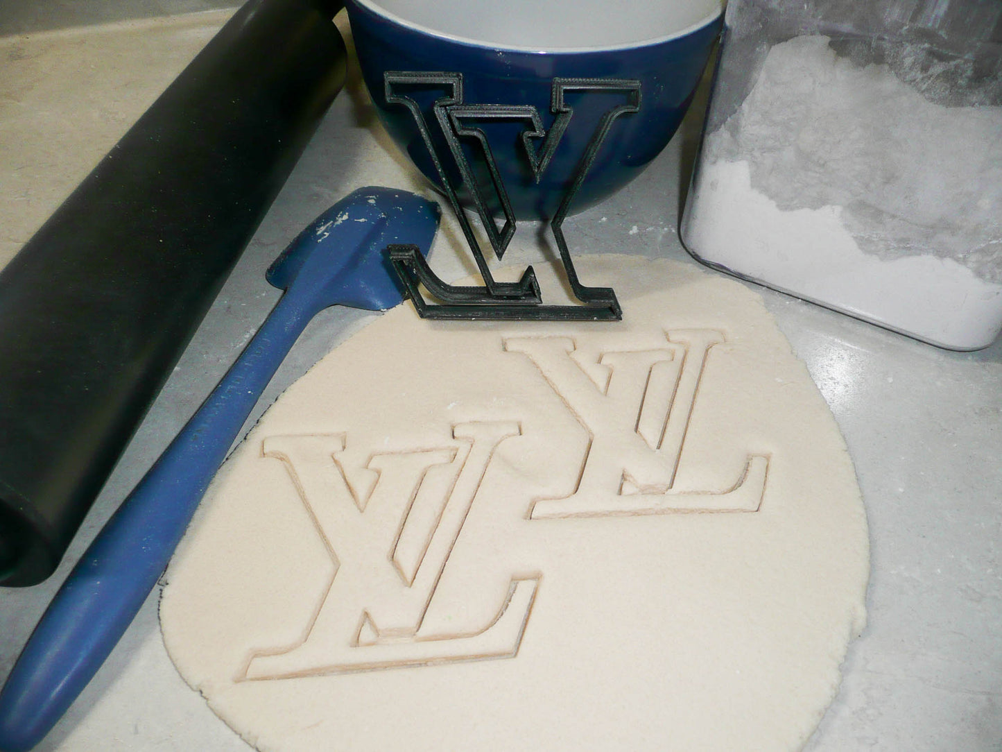 LV Louis Vuitton Iconic Luxury Fashion Cookie Cutter Made In USA PR3021