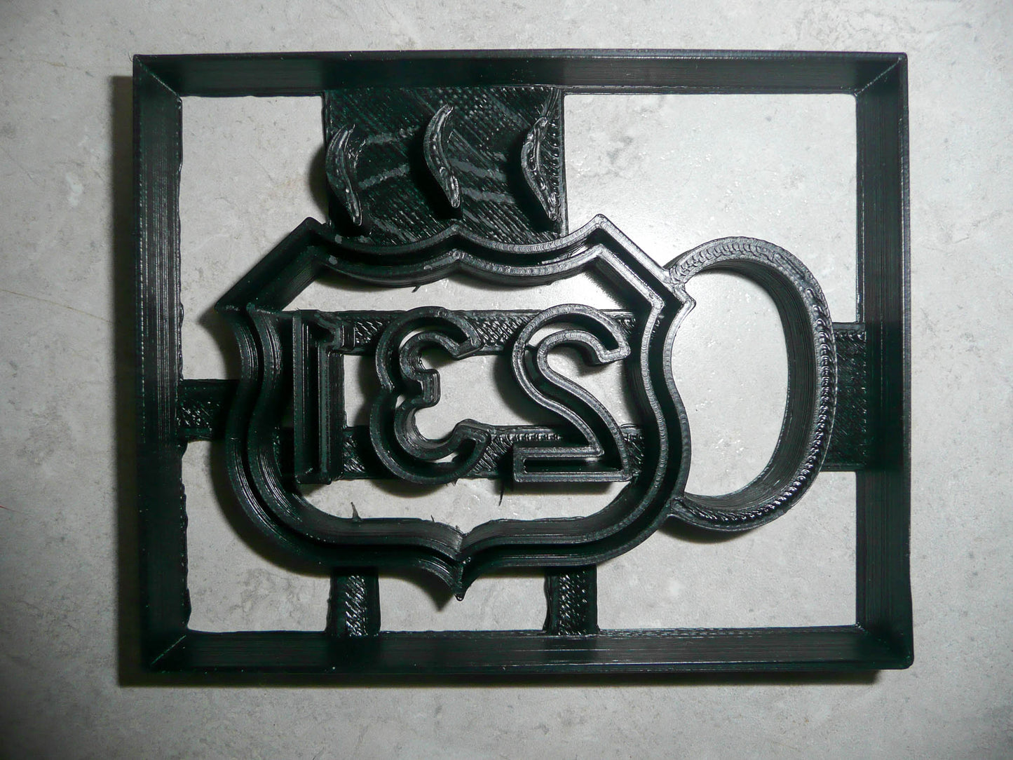 Route 231 Sign Coffee Mug Tea Cup With Steam Cookie Cutter Made In USA PR3030