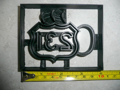 Route 231 Sign Coffee Mug Tea Cup With Steam Cookie Cutter Made In USA PR3030