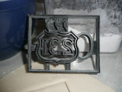 Route 231 Sign Coffee Mug Tea Cup With Steam Cookie Cutter Made In USA PR3030