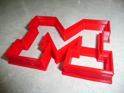 Ole Miss M Letter University of Mississippi Cookie Cutter Made In USA PR3039