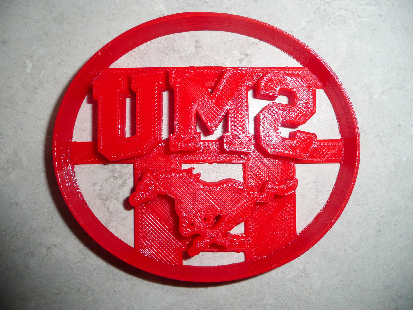 Southern Methodist University SMU Mustangs Cookie Cutter Made In USA PR3036