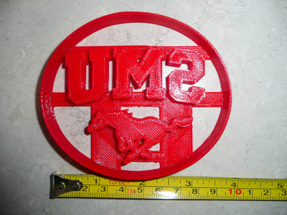 Southern Methodist University SMU Mustangs Cookie Cutter Made In USA PR3036