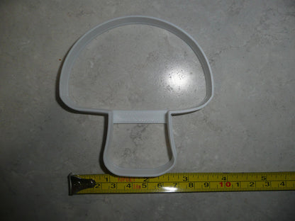 Mushroom Outline Toadstool Fungus Cookie Cutter Made In USA PR2142