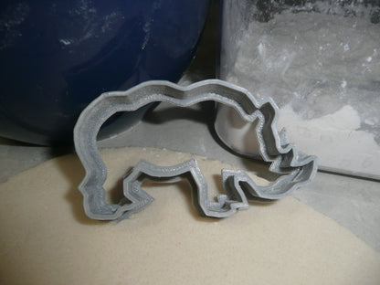 Rhino Rhinoceros Zoo Safari Animal Cookie Cutter Made In USA PR2287
