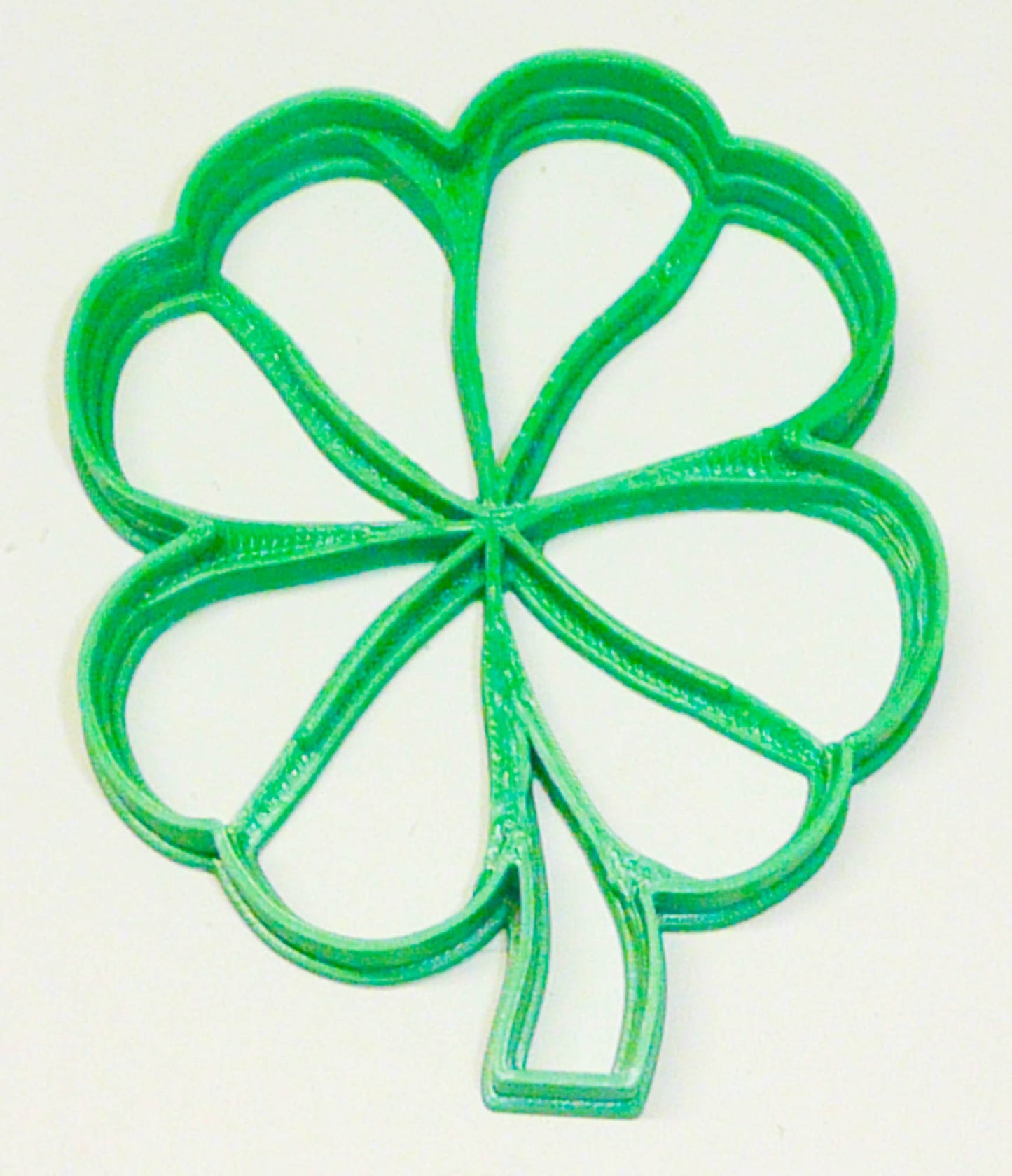Cloverleaf Lucky 4 Leaf Clover Shamrock Cookie Cutter Made In USA PR2288