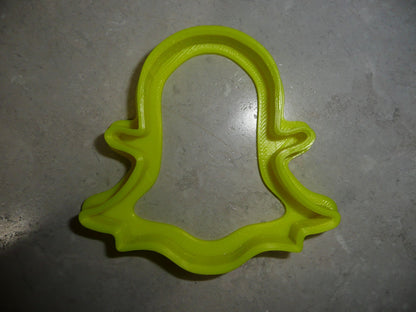Snapchat Ghost Photo Video App Cookie Cutter Made In USA PR2300